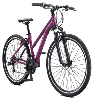 Image showing  Women's 700c 21-Speed GTX 1 Dual Sport Hybrid Bike, Purple