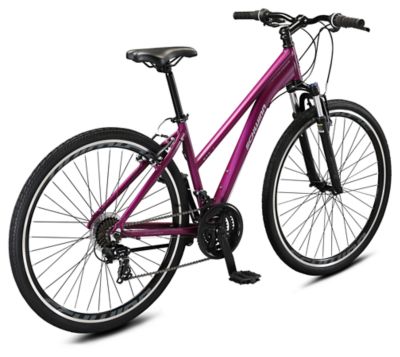 Image showing  Women's 700c 21-Speed GTX 1 Dual Sport Hybrid Bike, Purple