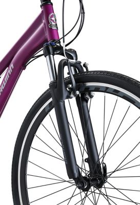 Image showing  Women's 700c 21-Speed GTX 1 Dual Sport Hybrid Bike, Purple