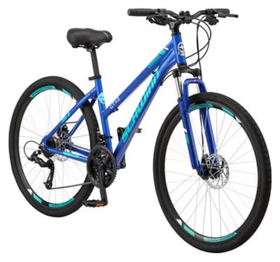Image showing  Women's 700c 21-Speed GTX-2 Dual Sport Hybrid Bike, Blue