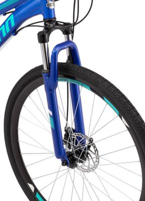 Image showing  Women's 700c 21-Speed GTX-2 Dual Sport Hybrid Bike, Blue
