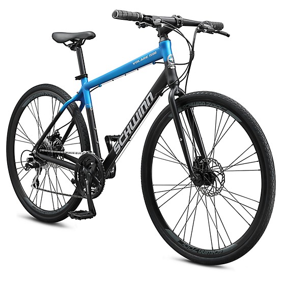 schwinn street bicycles Wayfarer Hybrid Bike, 700c Mens and Womens Bike, 7-Speed Hybrid Bicycle, Retro Steel Frame, Front and Rear Linear Pull Brakes, Fenders, Cargo Space, Adult Bicycle : Sports & Outdoors speed trigger shifters Network 3.5 - 700c Red