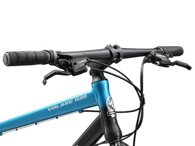 Image showing  Men's 700c 24-Speed Volare 1500 Drop Bar Road Bike, Teal/Grey