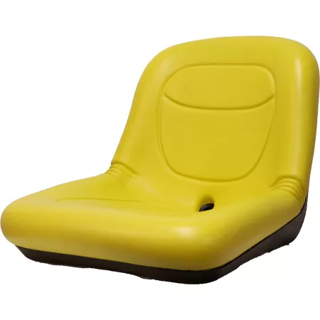 Black Talon 15 in Low Back Bucket Tractor Seat Yellow Tractor Seats