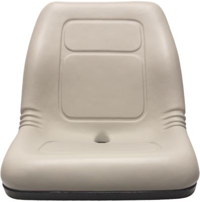 Image showing  18 in. Ultra High-Back Plastic Bucket Tractor Seat, Grey