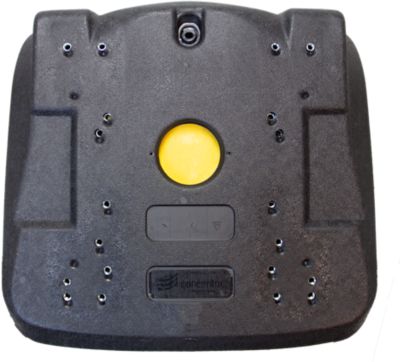 Image showing  18 in. Ultra High-Back Plastic Bucket Tractor Seat, Grey