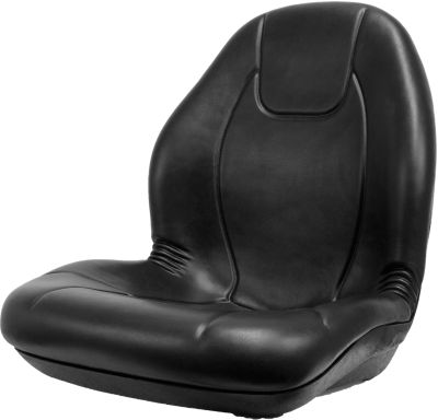 Black Talon 20 in. Ultra High-Back Bucket Tractor Seat, Black