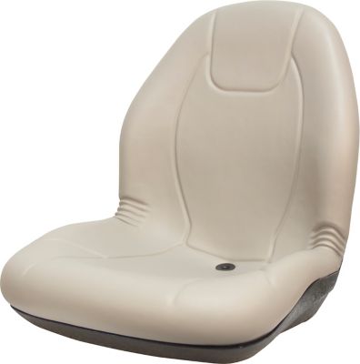 Black Talon 20 in. Ultra High-Back Bucket Tractor Seat, Grey