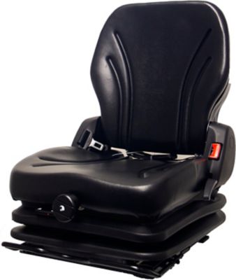 Black Talon 25 in. Heavy-Duty Replacement Low-Profile Suspension Tractor Seat