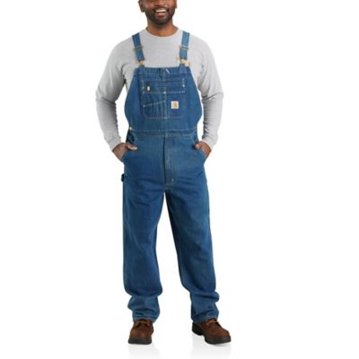 Image showing  Men's Loose Fit Denim Bib Overalls