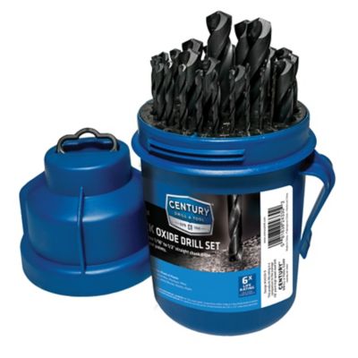 Century Drill & Tool 29 pc. Black Oxide Drill Bit Set