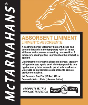 Image showing  Absorbent Counter-Irritant Liniment for Horses, 16 oz.