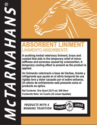 Image showing  Absorbent Counter-Irritant Liniment for Horses, 32 oz.