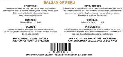 Image showing  ahans Balsam of Peru Horse Hoof Remedy, 1 lb.