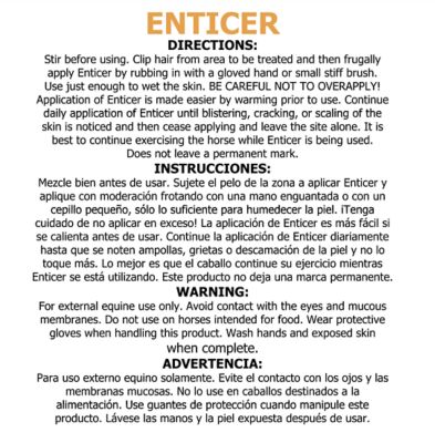 Image showing  Enticer Leg Treatment 1 lb.