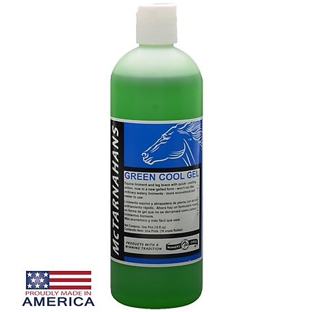 McTarnahans Green Cool Gel Cooling Liniment, 16 oz.