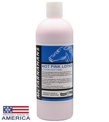 McTarnahans Hot Pink Astringent and Counter-Irritant Equine Lotion, 16 oz.