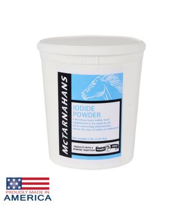 McTarnahans Iodide Powder Horse Supplement, 4 lb.