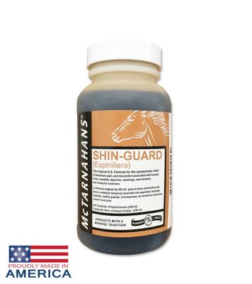 McTarnahans Horse Shin Guard, 8 oz.