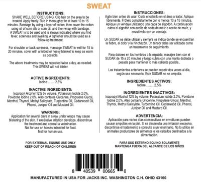 Image showing  Sweat Joint Aid for Horses, 16 oz.