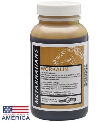 McTarnahans Workalin Counter-Irritant for Horses, 8 oz.