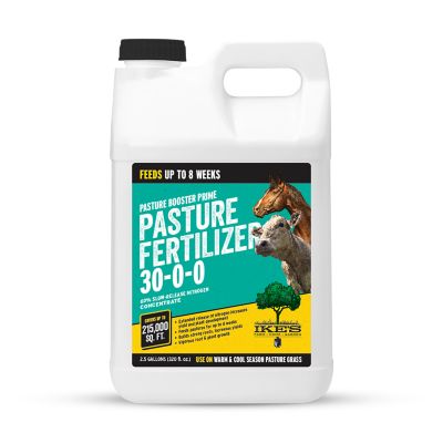 Ike's 2.5 gal. 218,000 sq. ft. 30-0-0 Pasture Booster Prime 60% SRN Fertilizer