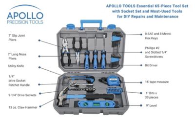 Image showing  Household Tool Kit, 65 pc., DT0001