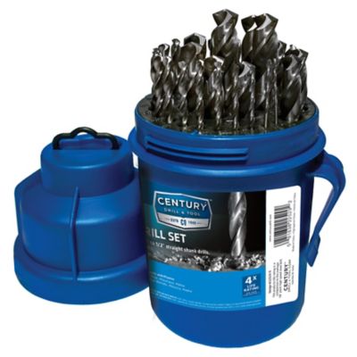 Century Drill & Tool 29 pc. Brite Drill Bits Set