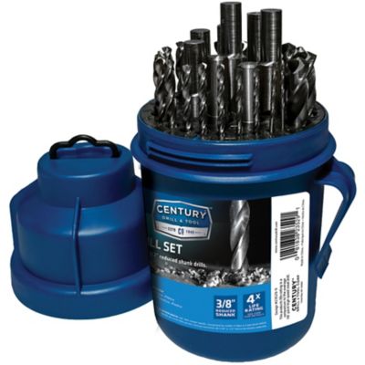 Century Drill & Tool 29 pc. 3/8 in. Brite Drill Bit Pod Set, RS