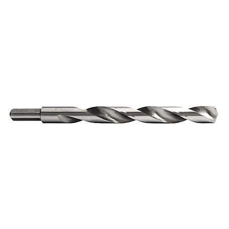 Century Drill & Tool 3/8 in. Brite Drill Bit, 27/64 in. Reduced Shank, 5-3/8 in. Overall Length, 23727