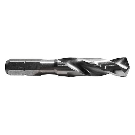 Century Drill & Tool 5/16 in. Stubby Drill Bit, 2 in. Overall Length, 1-1/4 in. Cutting Length