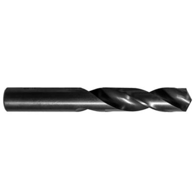 Century Drill & Tool 1/2 in. Stubby Drill Bit, 3-3/4 in. Overall Length, 2-1/4 in. Cutting Length