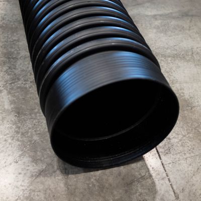 NuFlo 12 in. x 9.75 ft. Corrugated HDPE Drainage Pipe