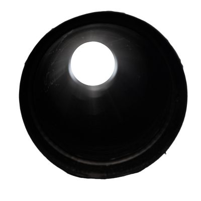 Image showing  15 in. x 9.75 ft. Corrugated HDPE Drainage Pipe