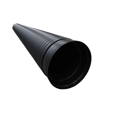 Image showing  18 in. x 9.75 ft. HDPE Drainage Pipe