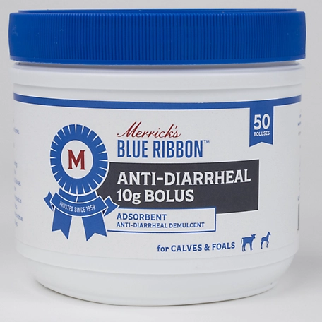 Vets Plus MBR Anti-Diarrheal Bolus for Calves and Foals, 50 ct.