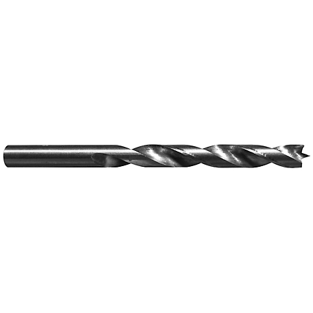 Century Drill & Tool 5/16 in. Brad Point Wood Bit, 4-1/2 in. Overall Length, 3-3/16 in. Cutting Length