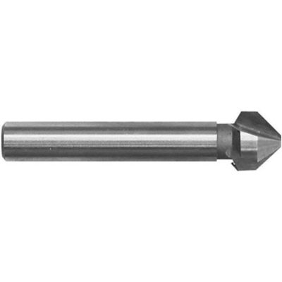 thumbnail image 2 of High-Speed Steel Combination Drill Countersink - 4 Long Plain Type, 4 Size, Bright Finish 2 of 13