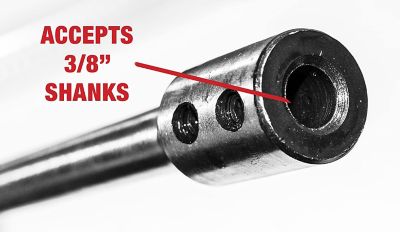 Image showing  12 in. Ship Auger Extension for 3/8 in. Shank