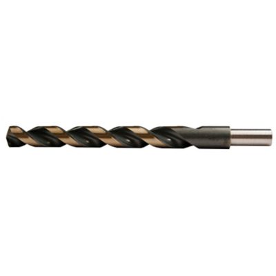 Century Drill & Tool 31/64 in. Charger Pro Drill Bit, 3/8 in. Reduced Shank, 5-7/8 in. Overall Length