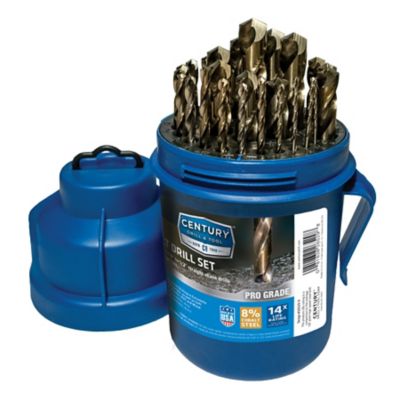 Century Drill & Tool 29 pc. Cobalt Drill Bit Set, 26529