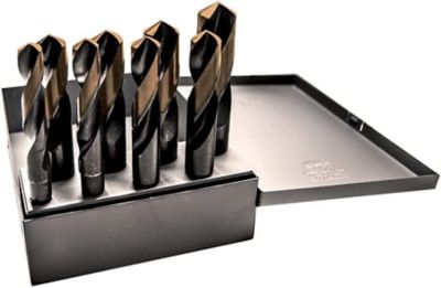 Century Drill & Tool Cobalt Silver & Deming Drill Bit Set, 8 pc.