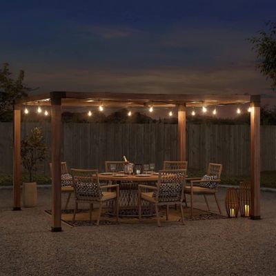Image showing 8 th SummerCove 12 ft. x 10 ft. Metal Pergola