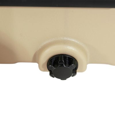 Image showing 8 th Sunjoy 60 qt. Insulated Portable Rolling Ice Chest Solar Cooler with Wheels for Party, Tan