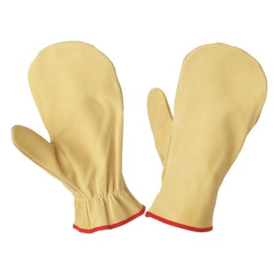Tough Duck Unlined Leather Chopper Mitts, 1 Pair