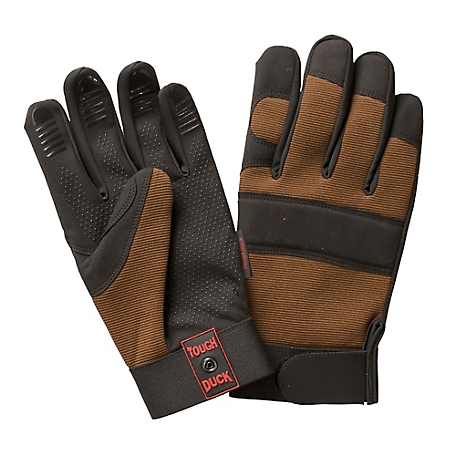 Tough Duck Precision-Fit Grip Gloves, 1 Pair