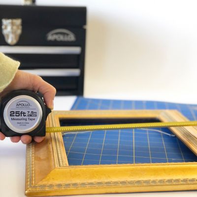 Image showing  25 ft. Tape Measure, Black