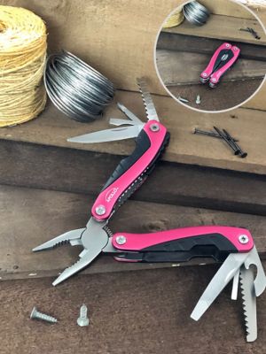 Image showing 5 th Apollo Tools 14 in. 1 Multi Pliers, Pink