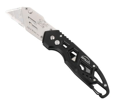Apollo Tools 2.4 in. Folding Knife, Black, DT5017