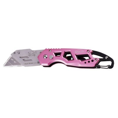 Apollo Tools 4.8 in. Folding Knife, Pink, DT5017P